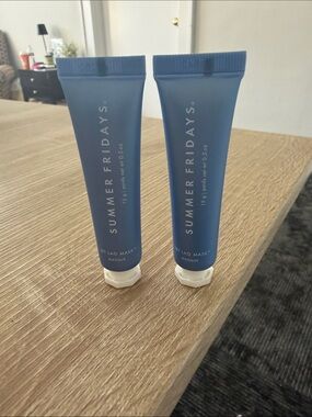 Summer Fridays Jet Lag Masque- set of 2 travel size
